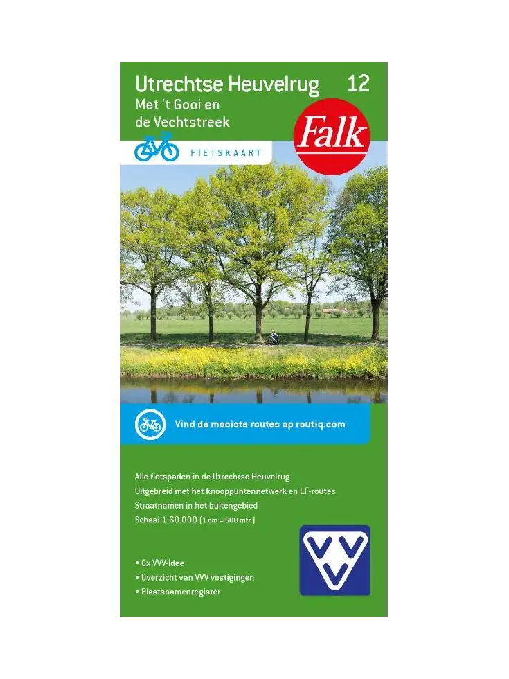 Falk fietskaart 12 Utrechtse Heuvelrug