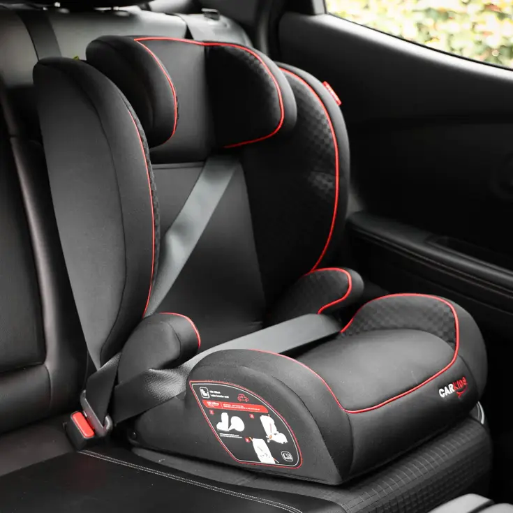 I-Size Autostoeltje Frankie 100-150cm Zwart/Rood