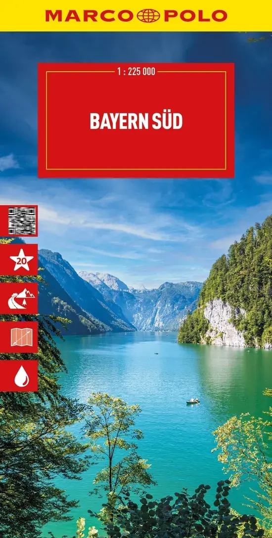 Marco Polo Wegenkaart 13 Beieren Zuid