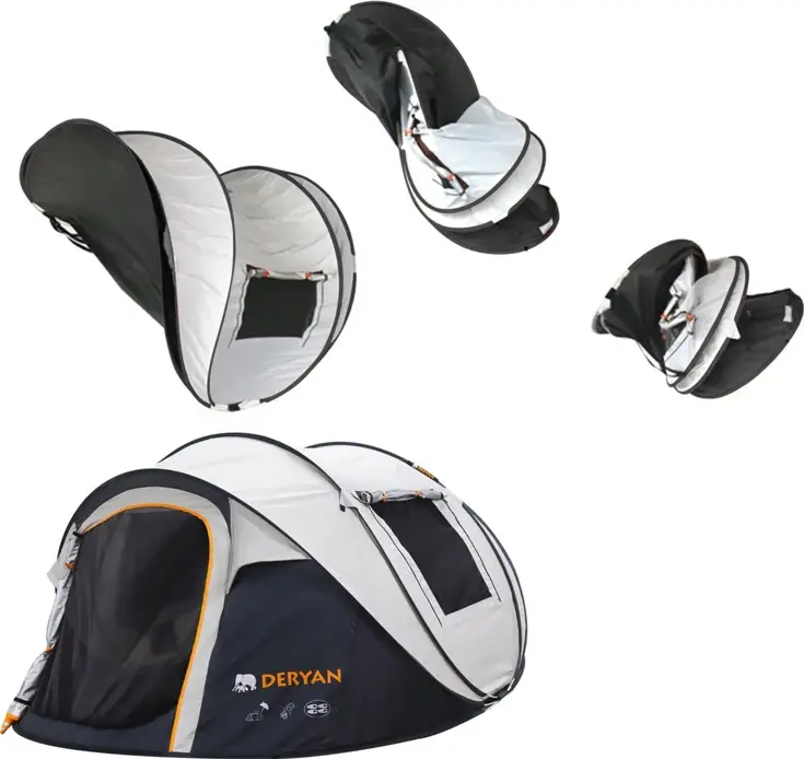 Luxe Pop Up Tent - 4 persoons - 2000MM waterkolom