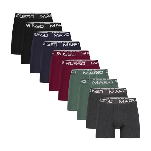 Heren 10-Pack Basic Boxers Mario Russo