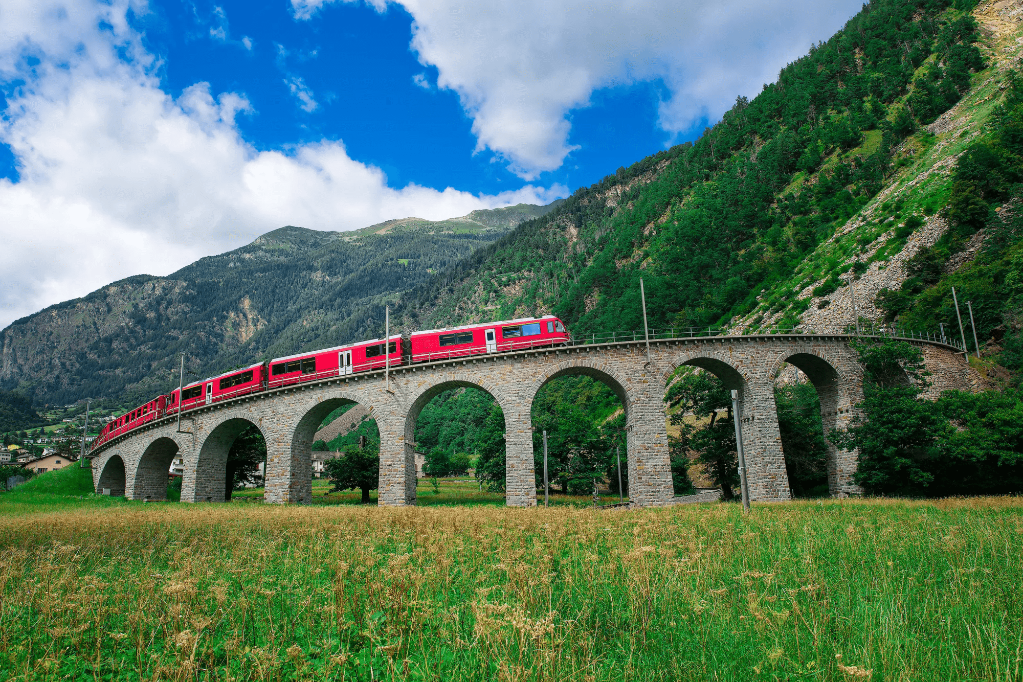 8-daagse treinreis door Zwitserland - zomerse treinrondreis