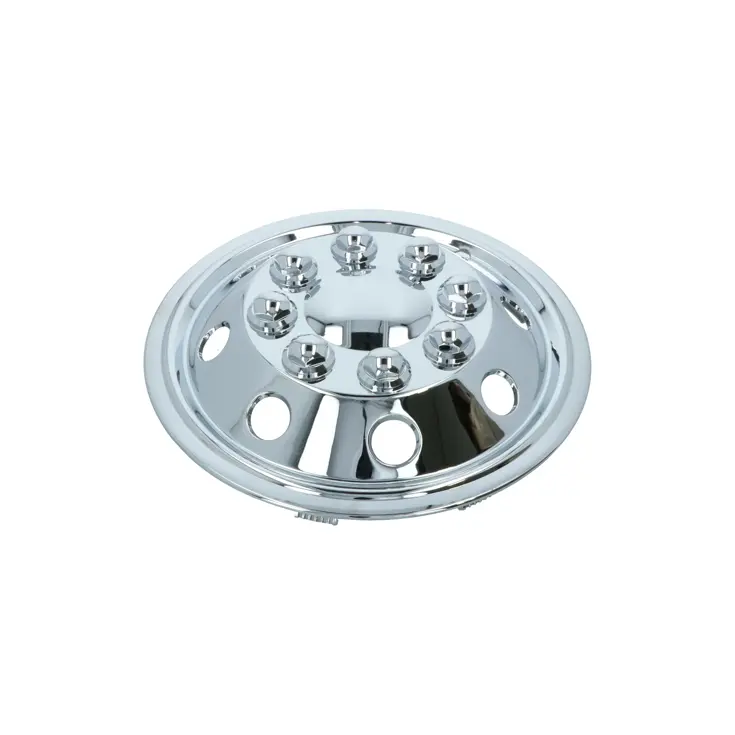 Wieldoppenset Chroom Bolvormig 14" - 4 Stuks