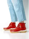 Jump Summer - Hoge veterschoenen dames