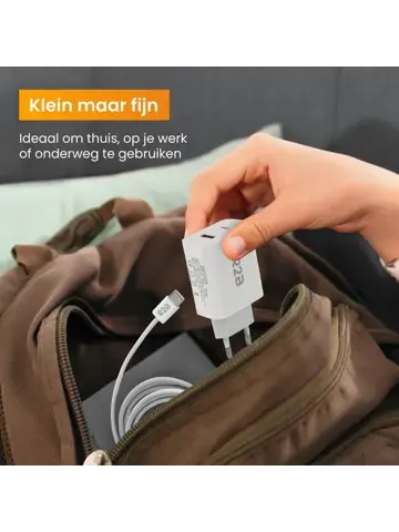 USB-C Kabel 2m met USB-A & USB-C Adapter