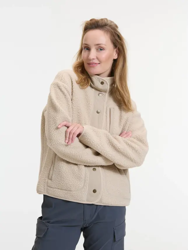 Manoe - Fleecejack dames - Human Nature