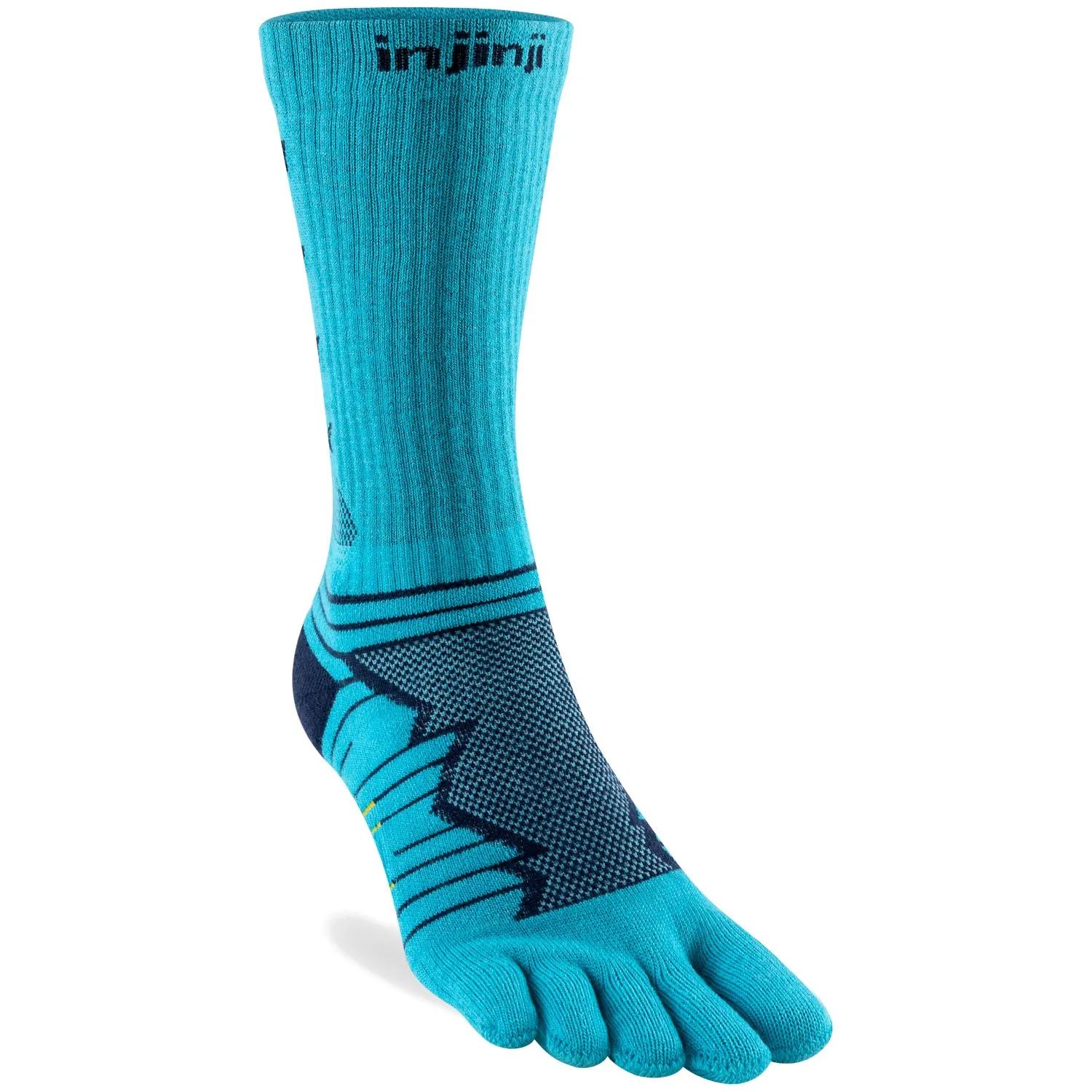 Injinji  Ultra Run Crew  sokken  Turkoois