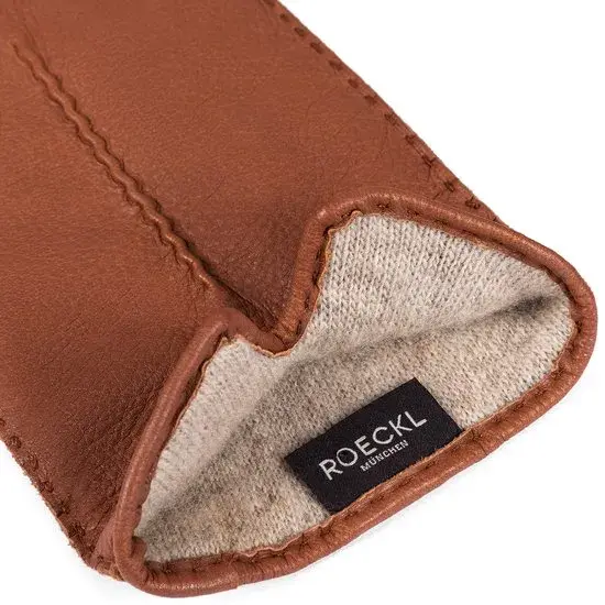 Vancouver - Dames handschoenen - Leer/Cashmere