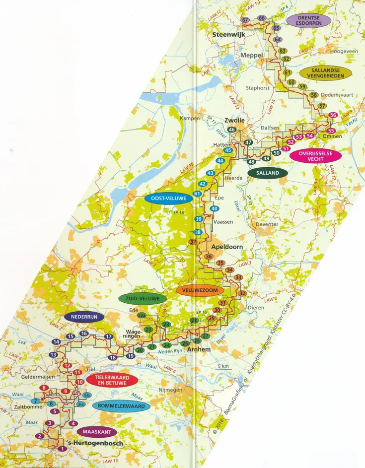 Wandelgids LAW 4 Maarten van Rossumpad