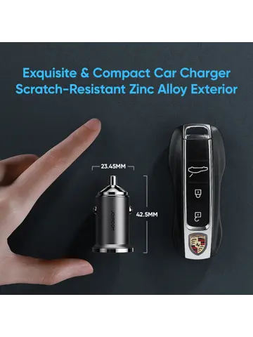 Compacte Autolader - 45W - Zwart - Joyroom