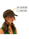 Vizorz SwitchCap fietshelm - Brown base cap