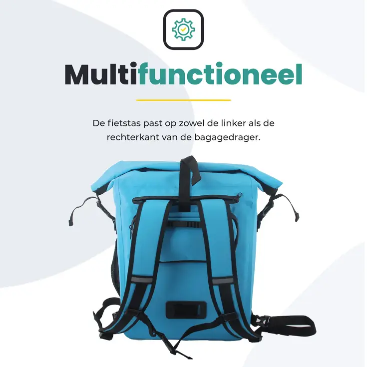 Voltano Luxe Enkele Fietstas / Rugtas 28L