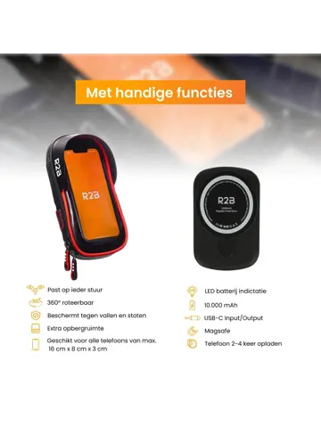 Telefoonhouder Fiets Den Haag & Powerbank