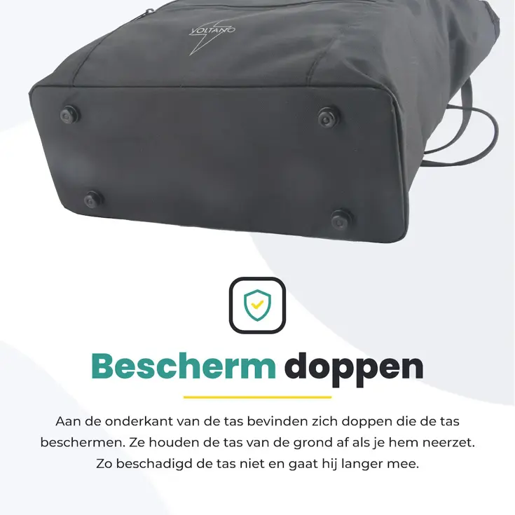 Voltano Shopper Enkele Fietstas 19L