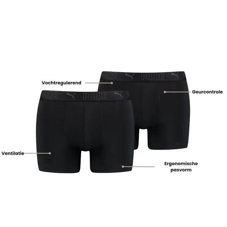 Microfiber - 2-pack - Sport Boxershorts