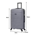 BlockTravel reiskoffer - M - TSA-slot - 74L