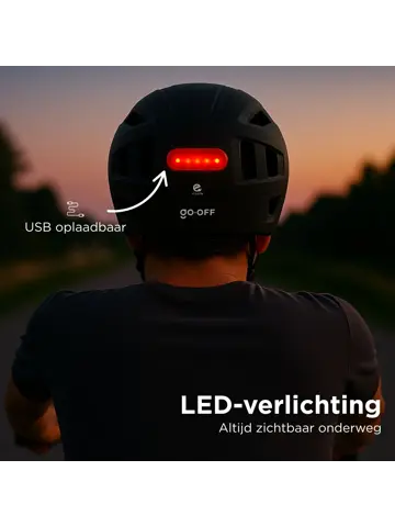 PILOT fietshelm met vizier NTA certif.