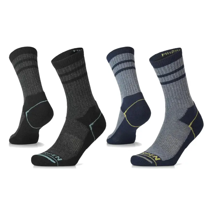 LORPEN Wool Hike Crew 2-pack sokken
