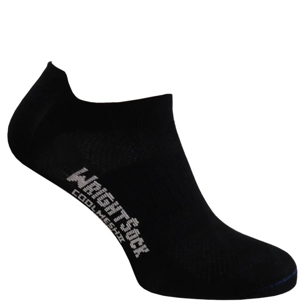 Wrightsock  Coolmesh Low Tab  sokken  Zwart