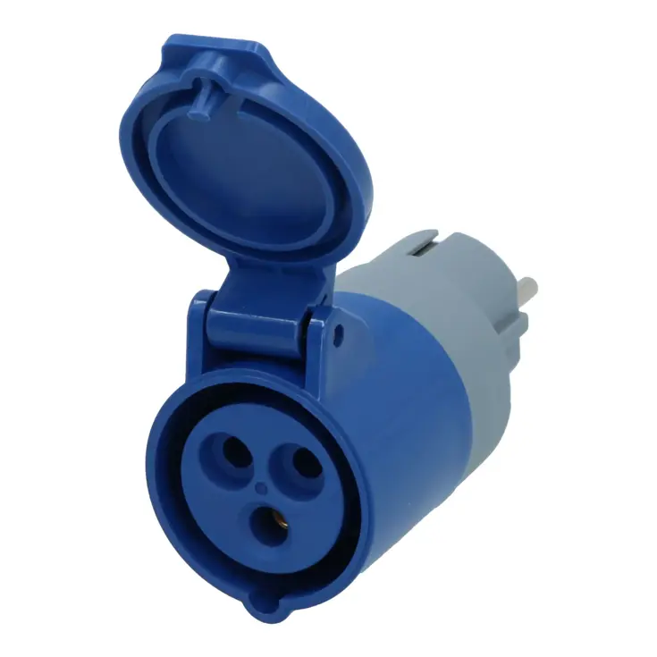 Adapter Schuko Stekker naar CEE Contrastekker