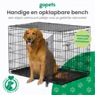 Hondenbench L - Incl. Plaid - 2 Deuren