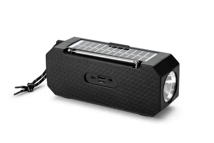 BTG158 Noodradio met zaklamp en powerbank