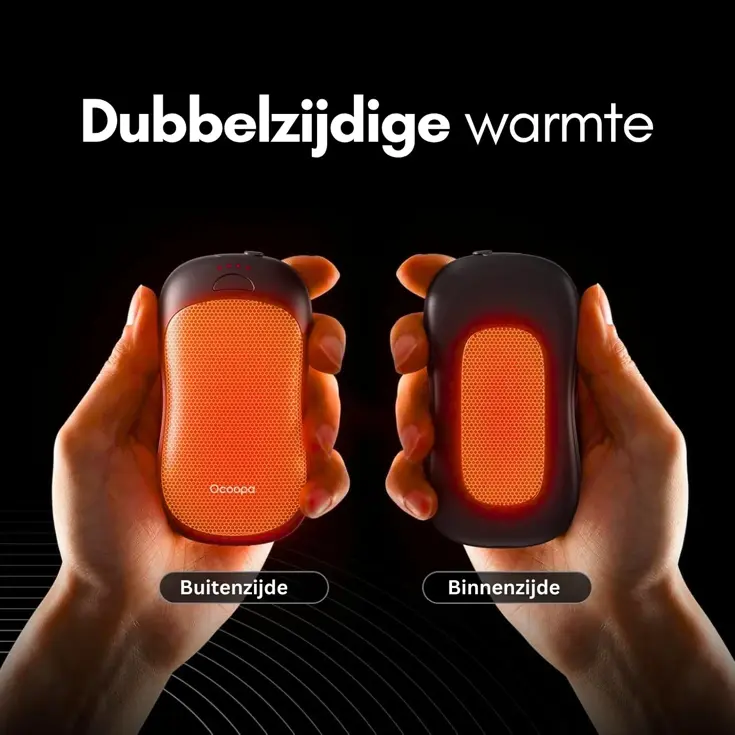 Herbruikbare Handwarmers met Powerbank PRO