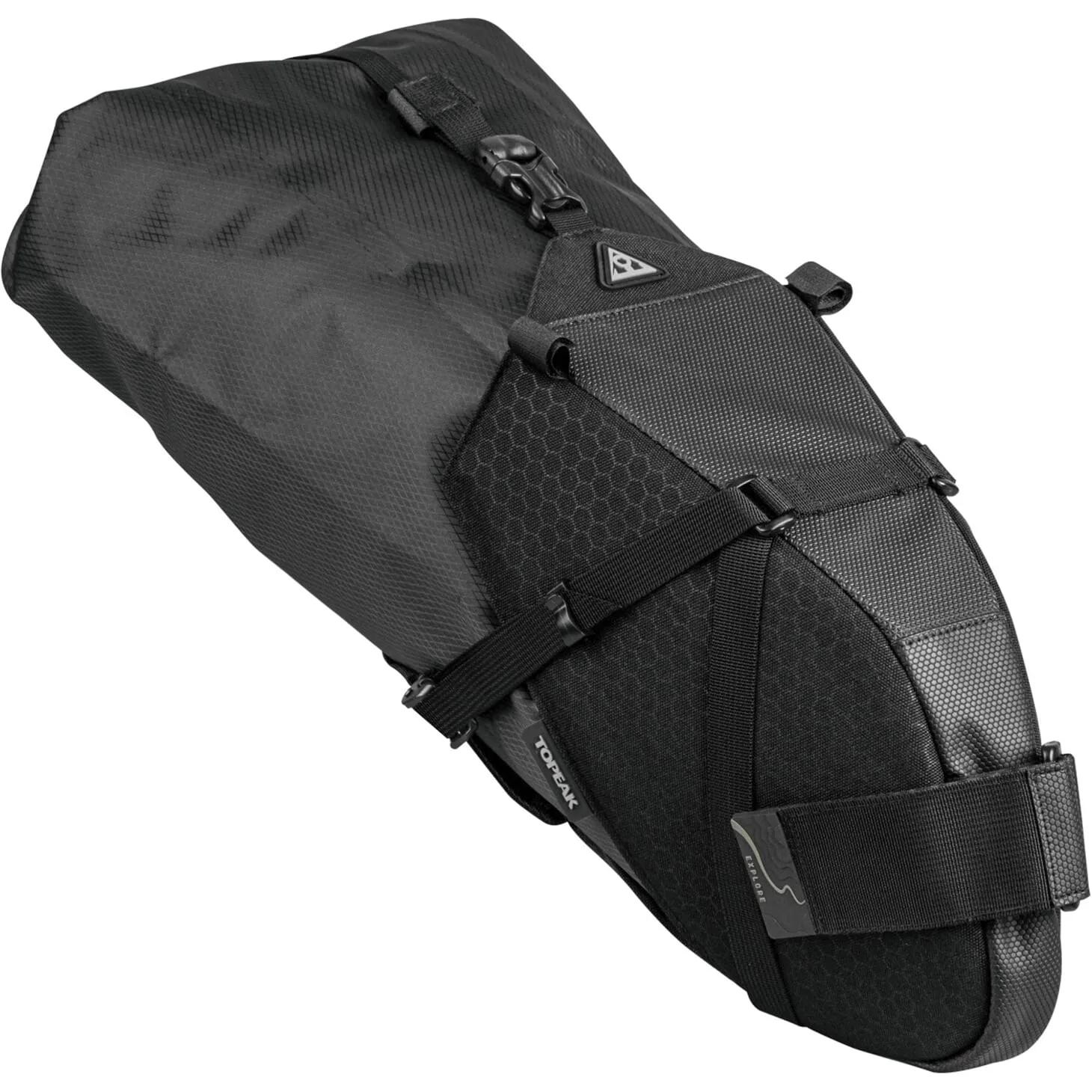 Topeak  zadeltas Backloader X 15L black  Zwart main product image