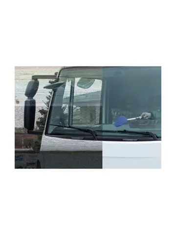 Ruitenreiniger met draaibare arm