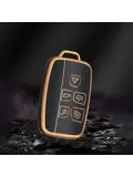 TPU Sleutelhoesje voor Landrover goud A5