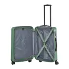 Travelite Bali 4 Wiel Trolley M green Groen