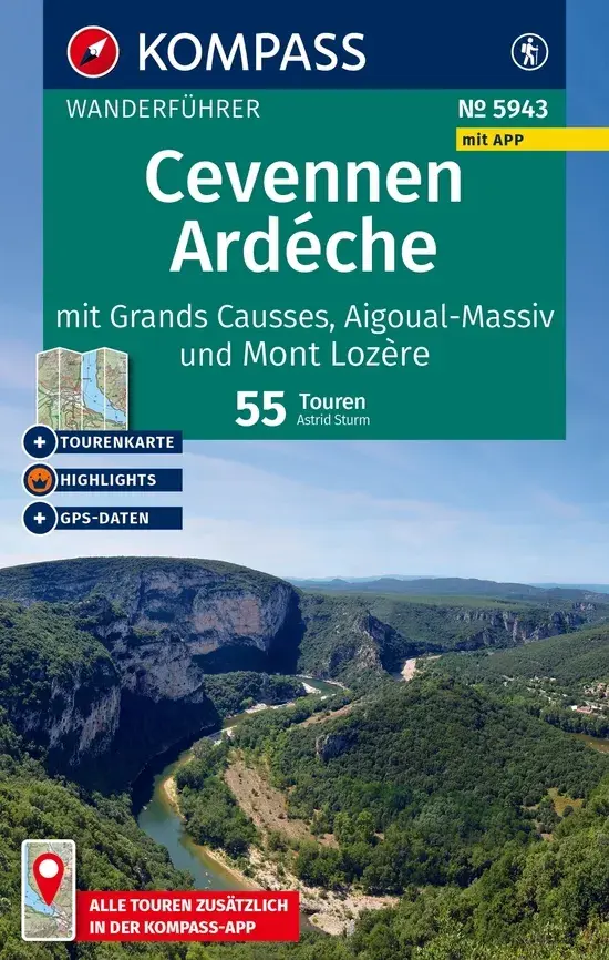 Wandelgids WF 5943 Cevennen - Ardèche