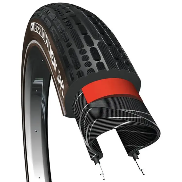 CST buitenband Palmbay 28 x 2.00 zw/br refl