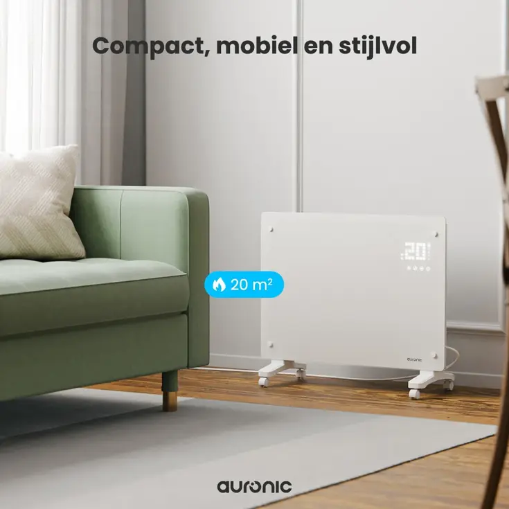 Auronic Convectorkachel - 1500W