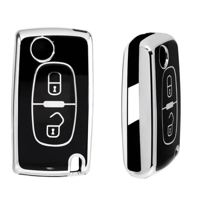 Dutch Shield Sleutelhoesje  Citroën zwart D2