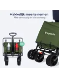 LifeGoods Bolderkar - Tot 120KG - 90L