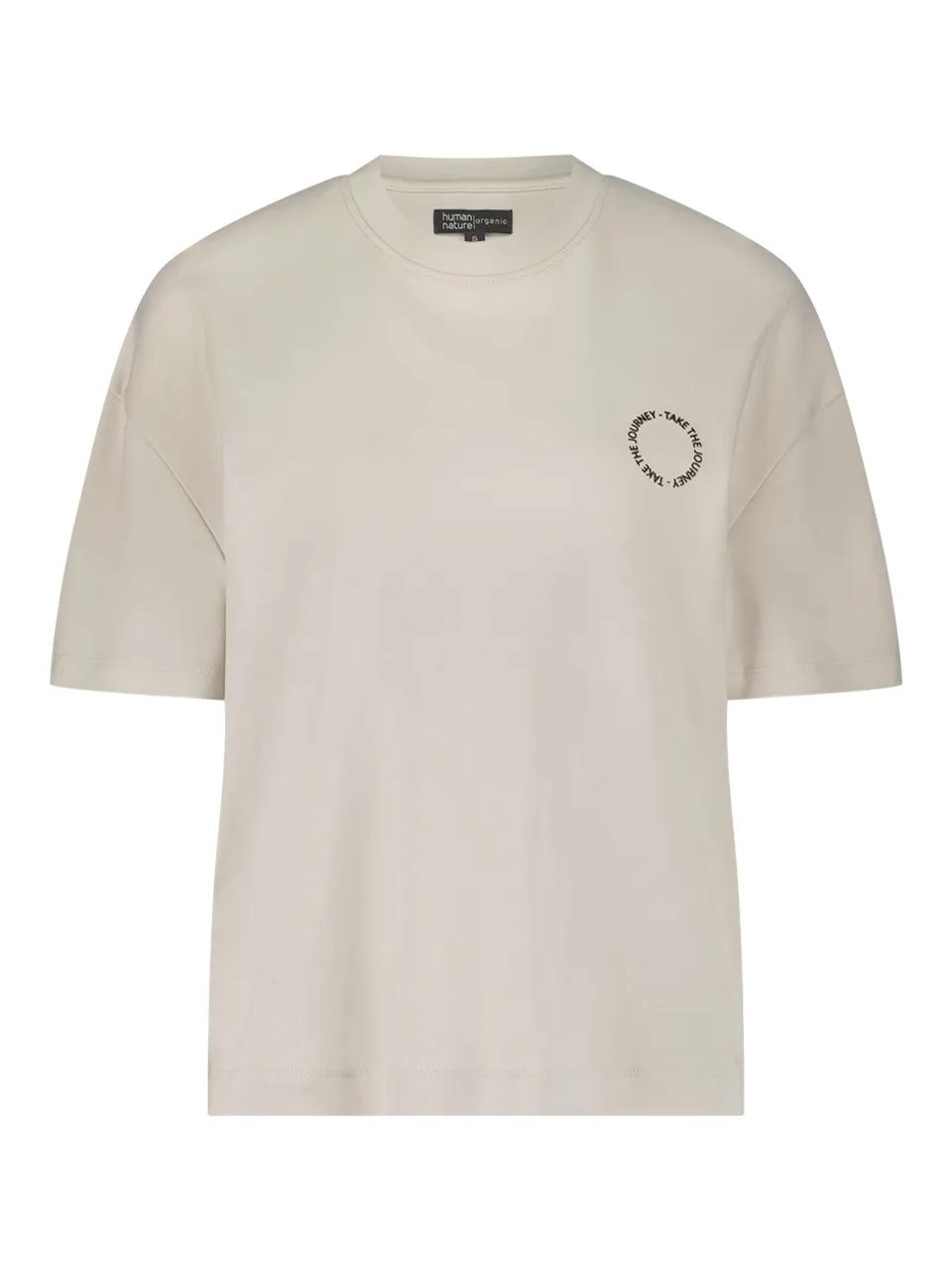 ANWB  Bonez  T-shirt dames  Human Nature  Leigrijs   XS