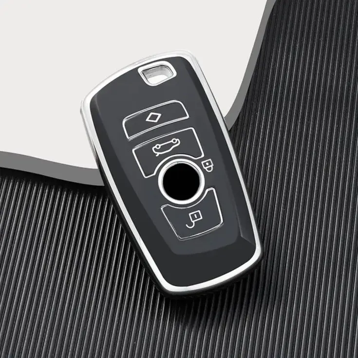 TPU Sleutelhoesje voor Bmw zwart A4
