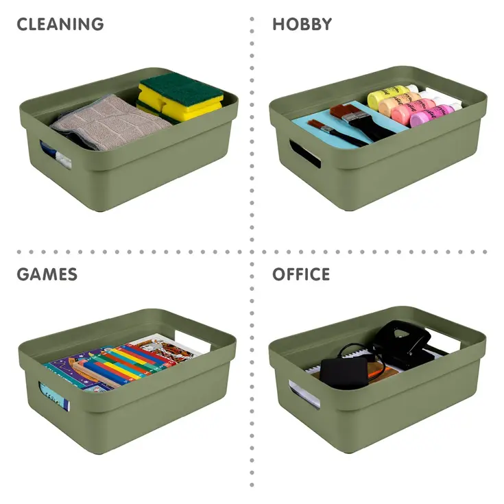 Sigma home - Opbergbox - 9L - 6-delig