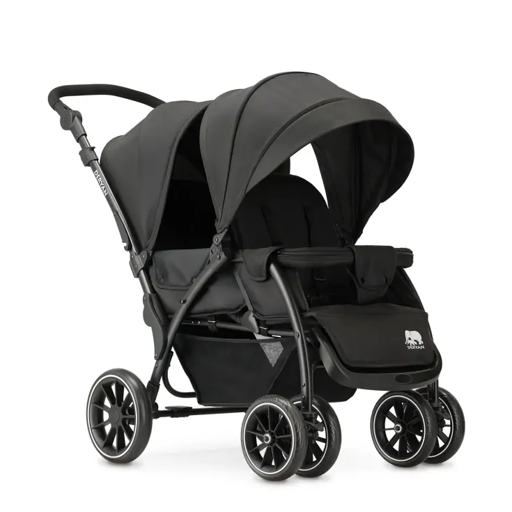 Luxe Elena dubbele buggy - Compact - Lichtgewicht