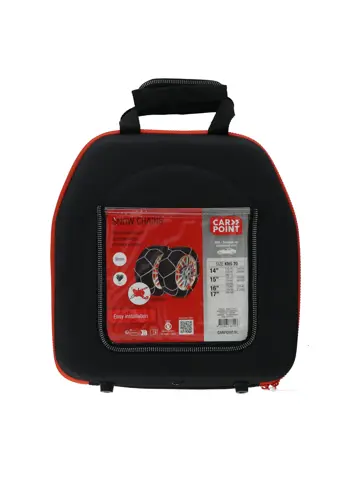 Flexibele sneeuwketting 9mm voor personenauto's