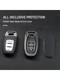 TPU Sleutelhoesje voor Audi zwart A3