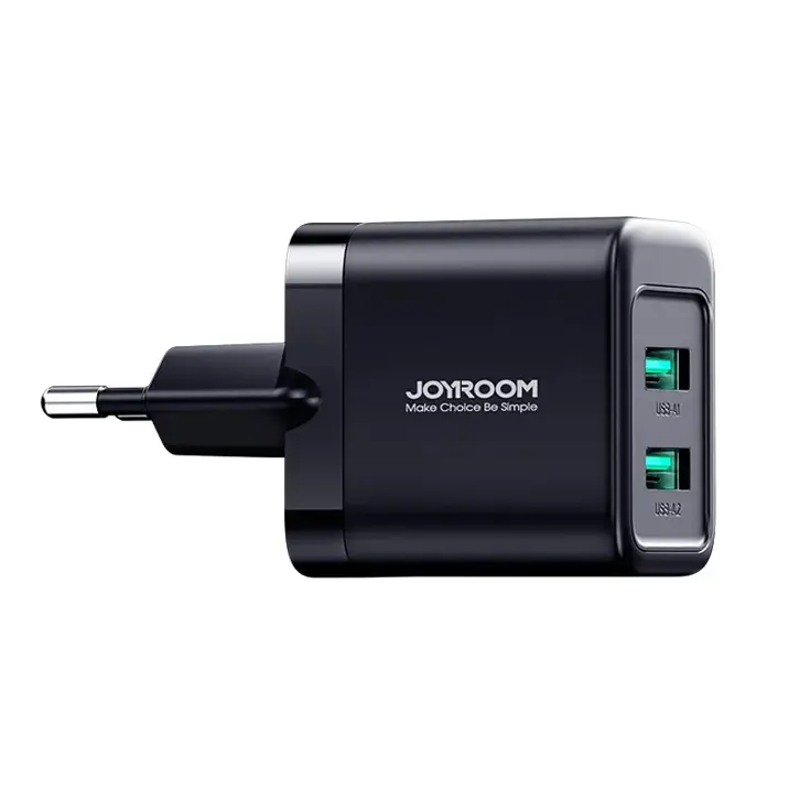 2-Poort Adapter USB-A - Zwart
