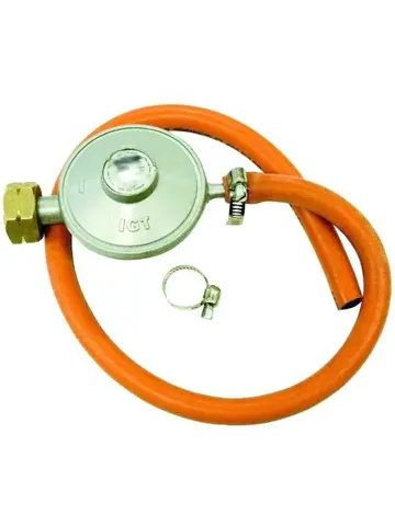 Gasdrukregelaar met slang