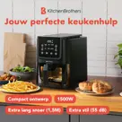 KitchenBrothers Airfryer - 5L - 1500W