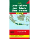 Wegenkaart Java - Jakarta
