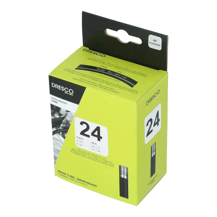 Binnenband 24 x 1.70-2.20 met 40mm ventiel