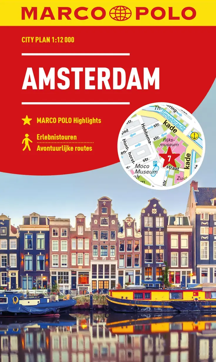 Stadsplattegrond City Map Amsterdam 1:12.000