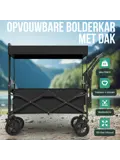 Bolderkar Opvouwbaar XL met Dak