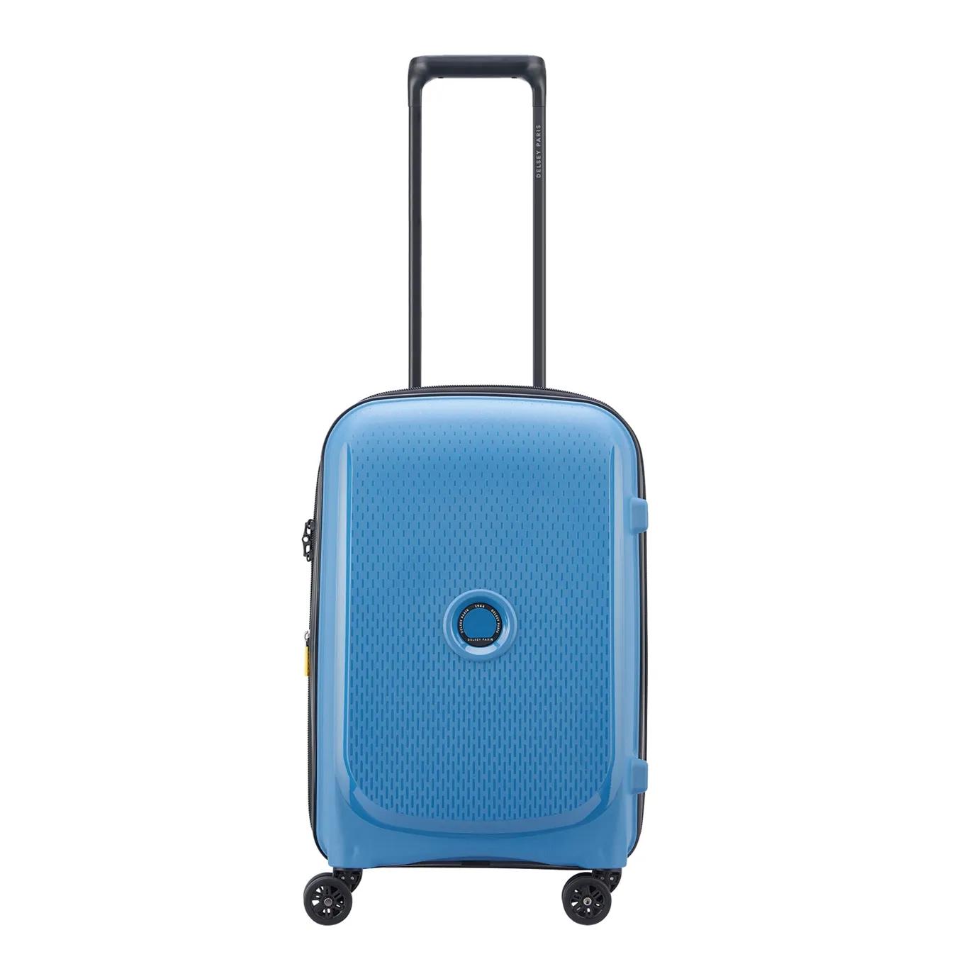 Delsey  mr cabin trolley 55/35 expandable  Blauw main product image